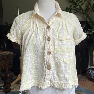 We The Free button down shirt